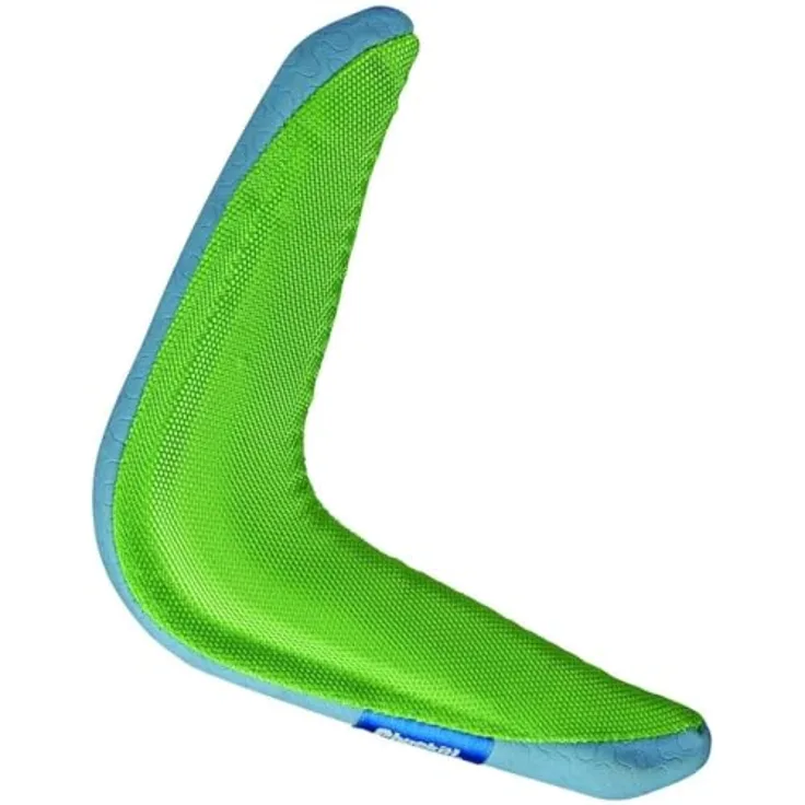 Chuckit! CH18200 Amphibious Boomerang Medium, schwimmfähig und robuste Nylonoberfläche in Signalfarbe, 25 cm