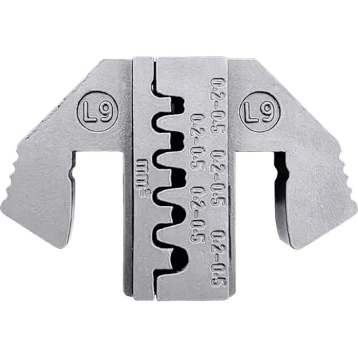 Toolcraft TO-9627240 Crimpeinsatz für FASTIN-FASTON 2.8, Zinkphosphatiert, 0.2-0.5 mm², 63.8 g