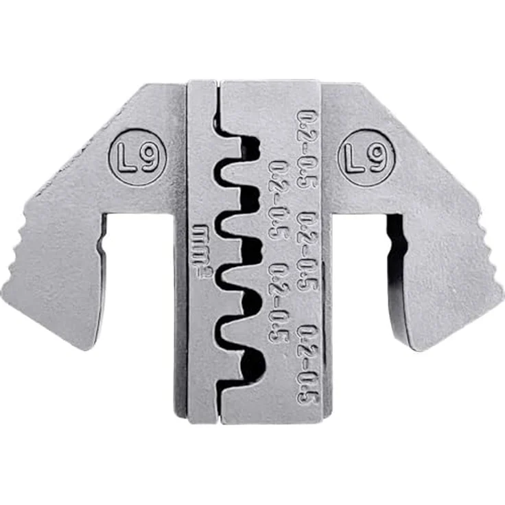 Toolcraft TO-9627240 Crimpeinsatz für FASTIN-FASTON 2.8, Zinkphosphatiert, 0.2-0.5 mm², 63.8 g – Bild 1