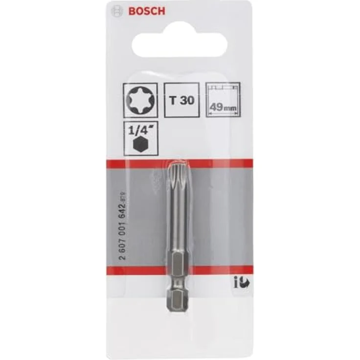 Bosch Professional Bit Extra-Hart für Innen-Torx-Schrauben (T30, Länge: 49 mm) - Preisvergleich – Bild 2