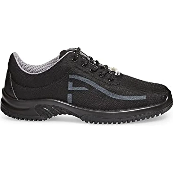 ABEBA ESD Arbeitsschuhe uni6 Halbschuh sportlich mit ESD-Kennzeichnung 36728, 45 EU