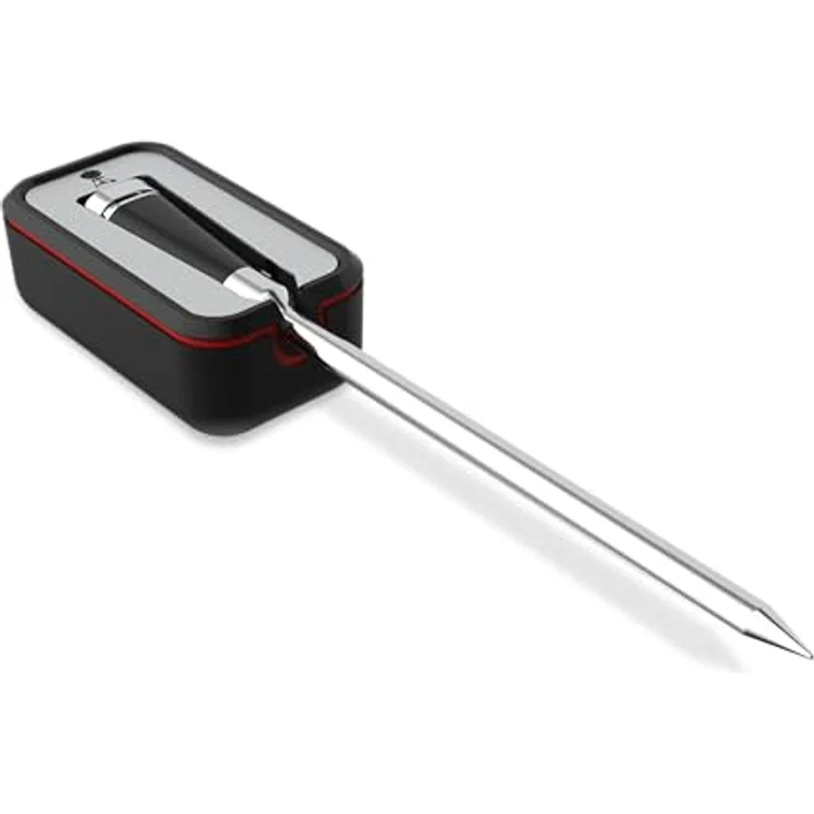 Weber Wireless Probe and Charger, Grillthermometer mit App-Steuerung und Lithium-Ionen Akku – Bild 2