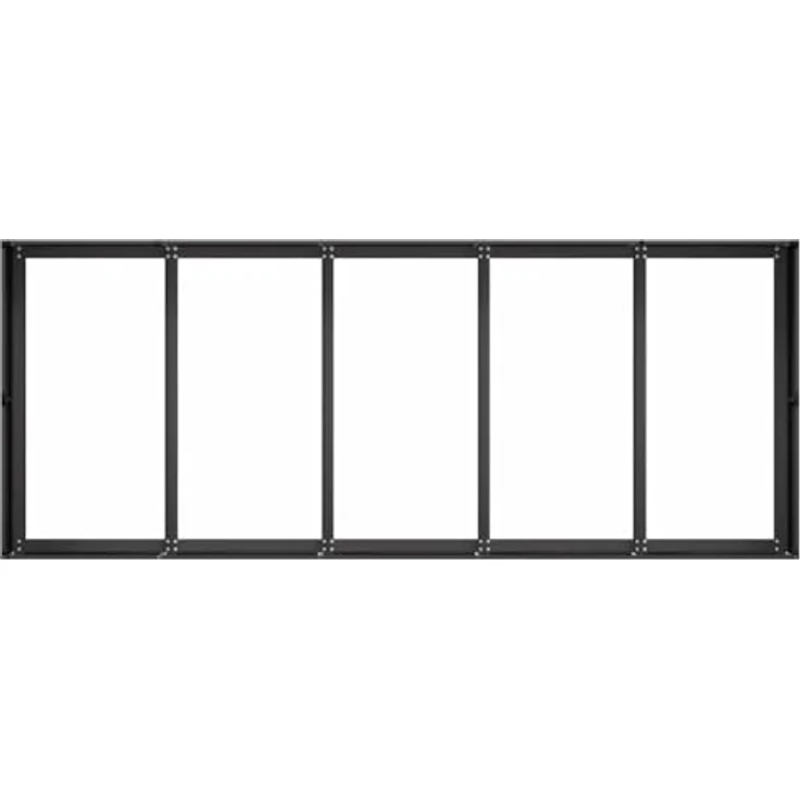 vidaXL Pflanzgefäß Olivgrün 200x80x40 cm Stahl, Garten-Garten-Pflanzkübel mit viel Platz und erhöhter Stabilität – Bild 5