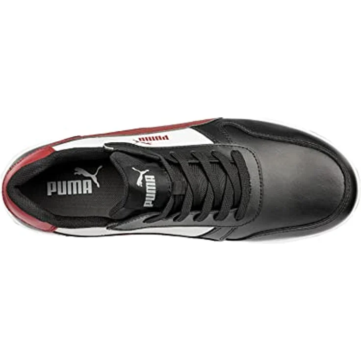 PUMA Safety Sicherheitsschuh Heritage Schwarz mit 300°C hitzebeständiger Gummilaufsohle – Bild 3