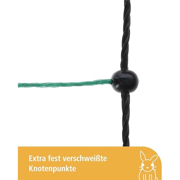 Kaninchen Netz, 12 m lang, 65 cm hoch - für höchste Hütesicherheit – Bild 6