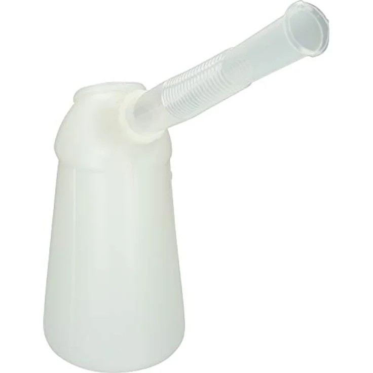 KSTOOLS Messbecher mit flexiblem Auslauf, 3 Liter, bruchfest und öl- sowie chemikalienbeständig, weiß – Bild 4