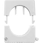 Fischer 68016 Schelle SCH 1216 GR, Befestigungslösung für Kabel und Kunststoff-Isolierrohre, 50 Stück