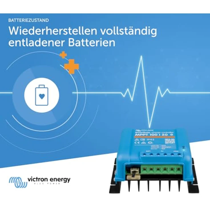 Victron SMARTSOLAR MPPT 100-20_48V RET (SCC110020160R) – Bild 3
