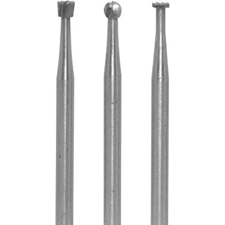 Donau Elektronik 1700 3 Verschiedene Frässtifte, 2,3 mm Durchmesser, Mehrfarbig, 2,3 mm