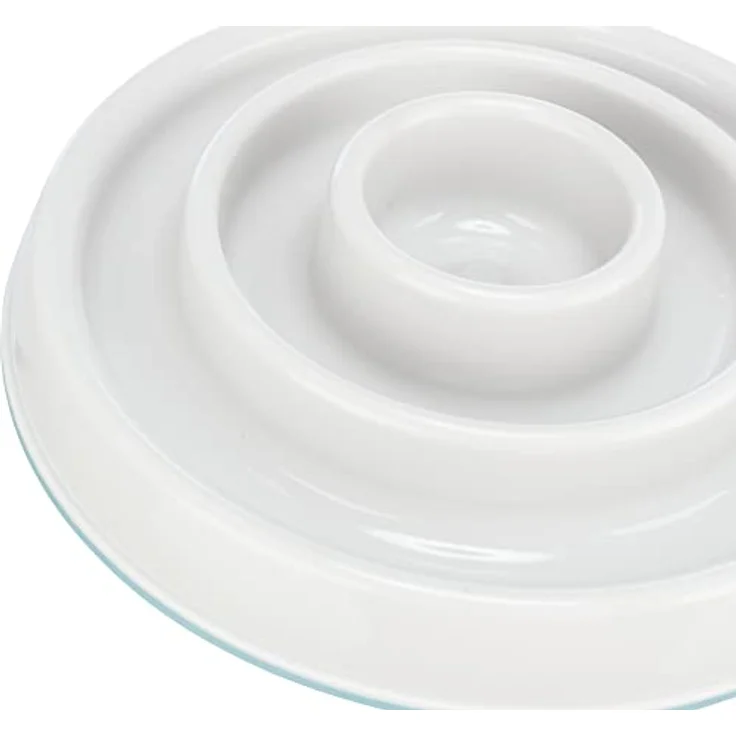 TRIXIE Slow Feeding Anti Schling Napf, Kunststoff/TPR, 0,45 L/Ø 23 cm, Grau - 25029 – Bild 3