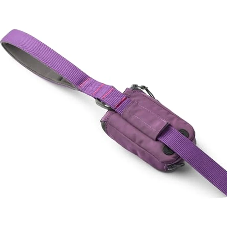 DOG Copenhagen Urban Trail 3.0 Leine, Purple Passion, L, mit integrierter Pouch Organizer Tasche und reflektierendem 3M-Besatz – Bild 5