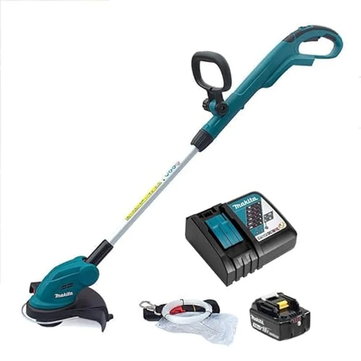 Makita DUR 181 RT1 Akku Rasentrimmer 18 V 260 mm + 1x Akku 5,0 Ah + Ladegerät – Bild 2