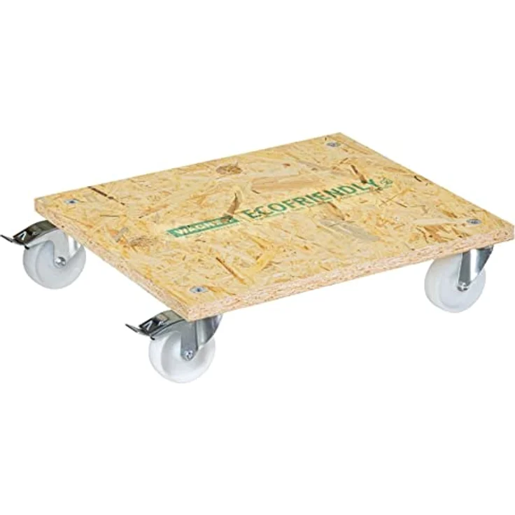 WAGNER Transporthilfe MM 1617, OSB 25 mm, 400 kg Tragkraft, 59 x 49 x 12 cm, CO2-neutral, formstabil, beste Beweglichkeit – Bild 1