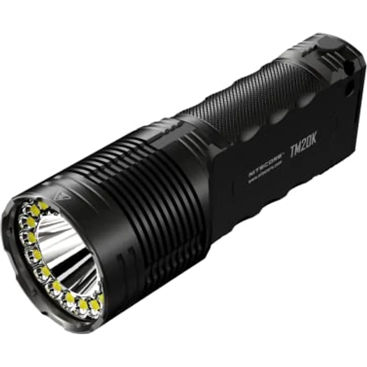 Nitecore Suchscheinwerfer TM20K inkl. Akku, Holster, max. 20000 Lumen, USB-C aufladbar, LED Outdoor Lampe, schwarz – Bild 1