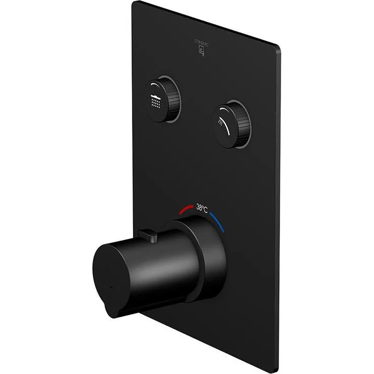 Steinberg Serie 390 Dusch-/Wannenarmatur, mit Pushtronic und 2 Verbrauchern