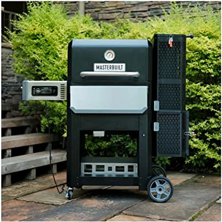 Masterbuilt Holzkohlegrill + Smoker Gravity FED 800 Grill, schwarz – Bild 3