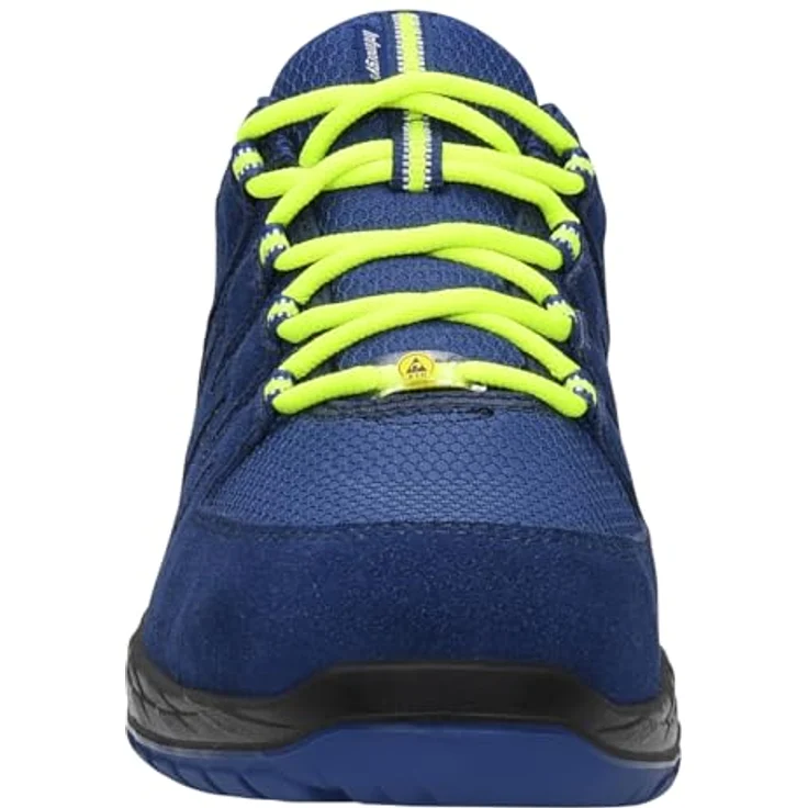 ELTEN MADDOX darkblue Low ESD S3 Sicherheitsschuh, hydrophobiertes Veloursleder, atmungsaktives Textilfutter, gepolsterte Lasche, TPU/PU Sohle MAXXIMO – Bild 5