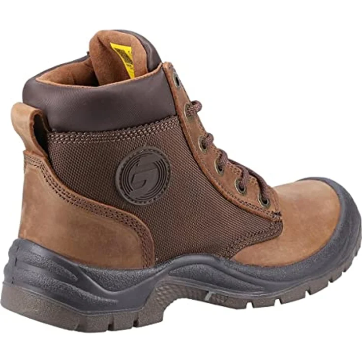 Safety Jogger S3 DAKAR, Sicherheitsschuh in Braun, Gr. 41 mit schützender Zehenschutzkappe und rutschfester Sohle – Bild 4