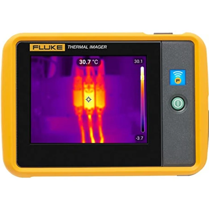 Fluke Thermal Imaging Camera TiS20+, tragbare Wärmebildkamera mit IR-Fusion und WLAN-Funktion, robust und staub-/wasserfest – Bild 1