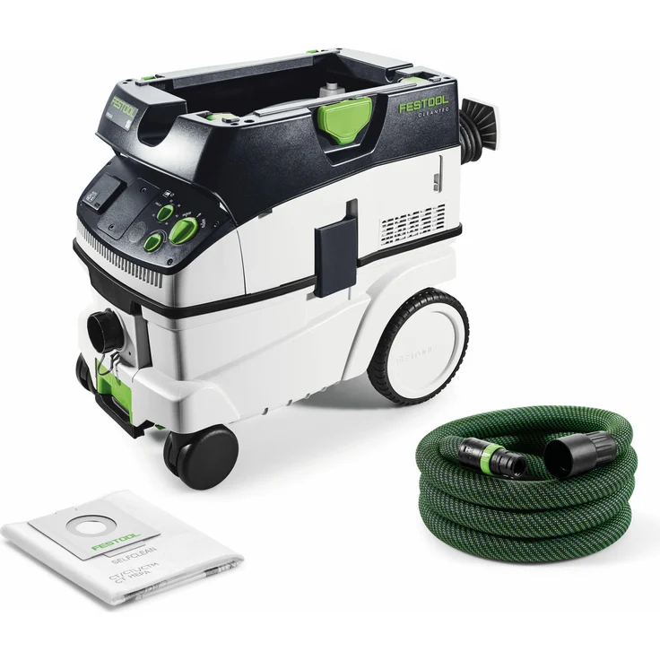 Festool Absaugmobil CTM 26 E CLEANTEC, Nass- und Trockensauger mit 26 l Behältervolumen – Bild 1