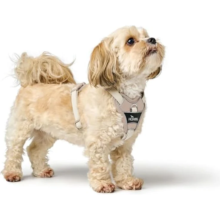 HUNTER Geschirr Divo Up Taupe S-M, Hundegeschirr mit 5-facher Verstellmöglichkeit und reflektierendem Material – Bild 5