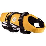 EzyDog Rettungsweste, Hundeschwimmweste mit verstellbaren Trägern und Ultra-Buoyancy-Schaumgummi, Größen 27-40