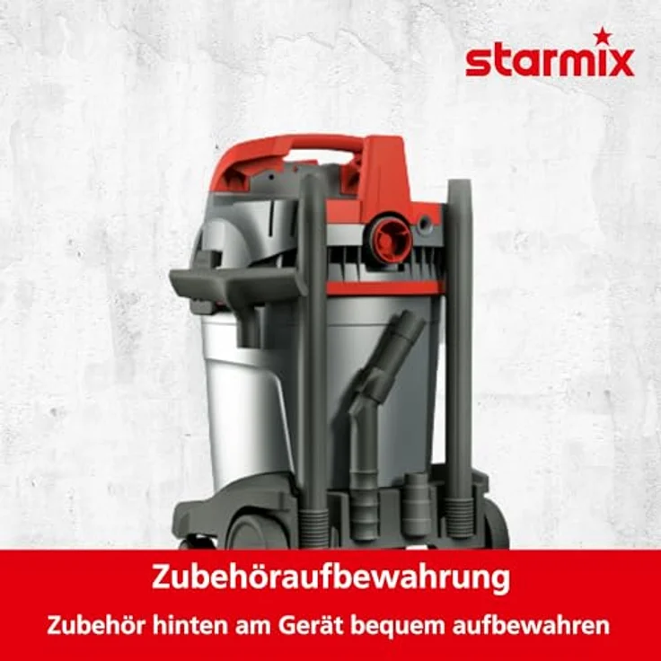 Starmix Elektrowerkzeug-Sauger uClean ARDL-1432 EHP, zuverlässiger Sauger für den universellen Einsatz (1400 W, 32 L) – Bild 4
