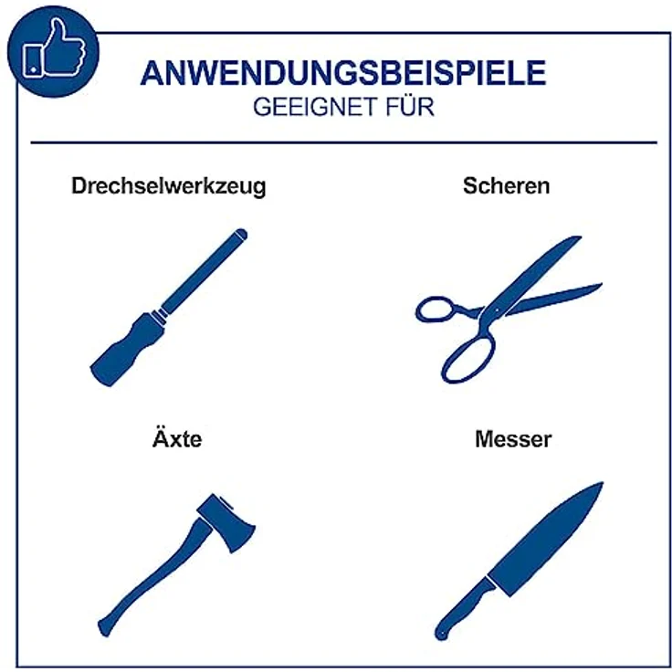 Scheppach Nass-Schleifsystem Tiger 7000s inkl. Homekit | Schleifmaschine 200W Induktionsmotor Schleifstein 250 x 50 mm 220k | Vorrichtung 40/60/70 | Abziehpaste | Steinpräparierer | Winkellehre – Bild 2