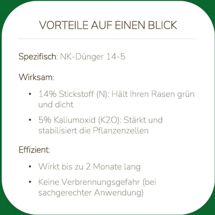 Substral Premium Rasendünger Sport & Spiel, Langzeitwirkung für 400 m², 10 kg, kräftiges Grün, sichere Anwendung ohne Verbrennungsgefahr – Bild 4