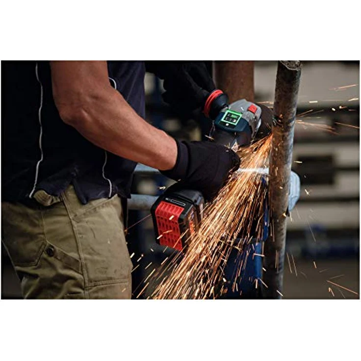 Bosch Professional Akku-Winkelschleifer GWS 18V-10 SC, Solo Version, L-BOXX 150 mm Akku – Bild 5