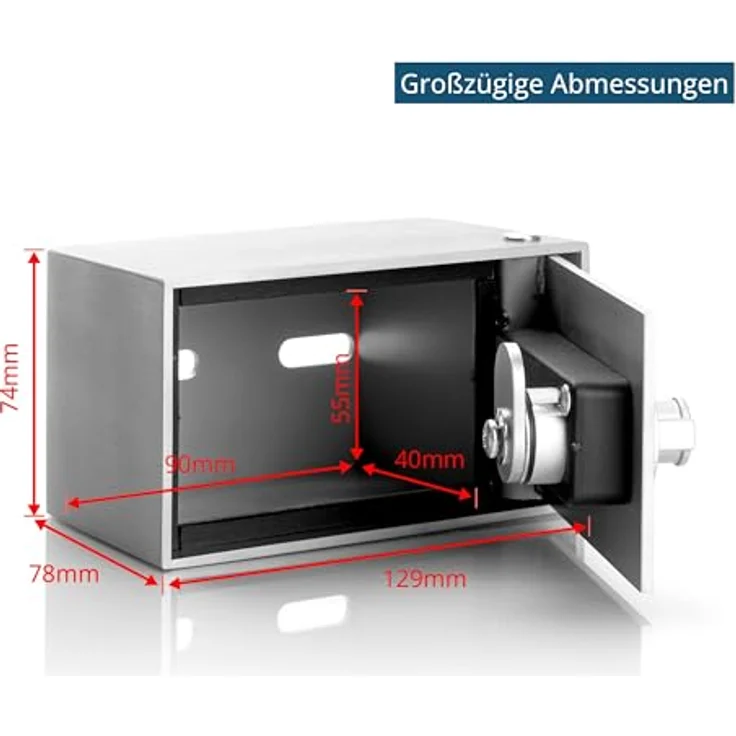Masunt, Schlüsseltresor + Schlüsselschrank, Schlüsseldepot 520 M Code – Bild 3