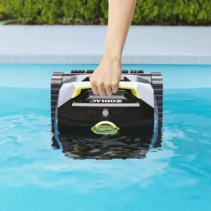 ZODIAC Akku‑Pool‑Roboter 'Freedom Lite', Wi‑Fi‑steuerbar mit 5 Reinigungsmodi und S-Pattern-Navigation, kabellos, für Einbau- und Aufstellpools – Bild 6