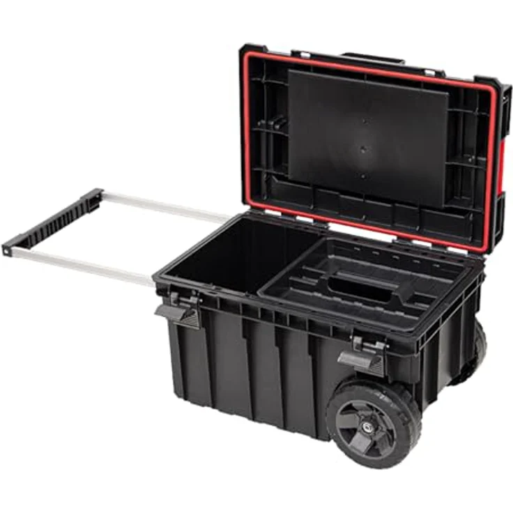 Tool Brothers RHINO XXL Trolley ECO Standard Handling+, 605 x 405 x 345 mm, 44 l, IP66, mit Laufrädern und Teleskopgriff – Bild 3