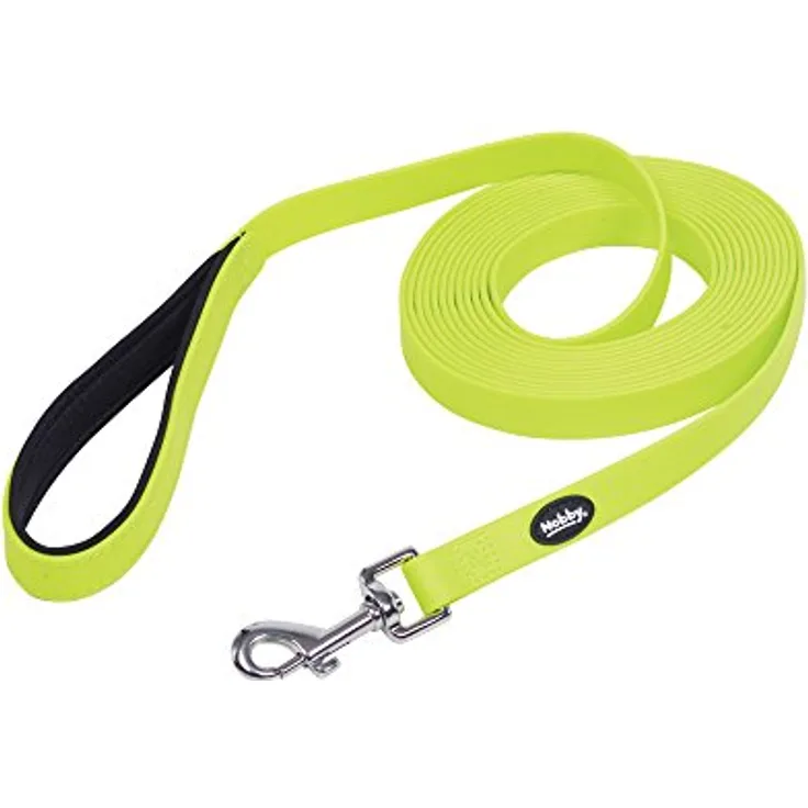 Nobby Schleppleine Cover, neon gelb L: 15 m, B: 20 mm, 1 Stück