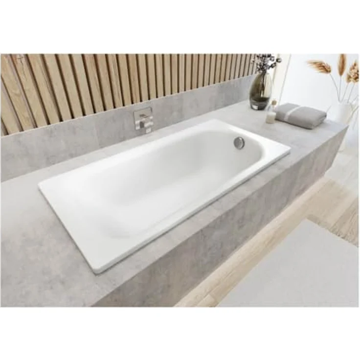 Kaldewei Advantage SANIFORM PLUS 373-1 Badewanne Rechteck 170x75cm alpinweiß 112600010001 – Bild 5