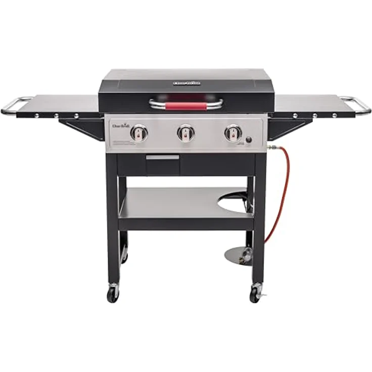 Char-Broil Gasgrill Griddle 3400 mit 48 x 68 cm Gusseisen-Grillplatte, vielseitiger Gasgrill für maximale Grillvielfalt – Bild 1