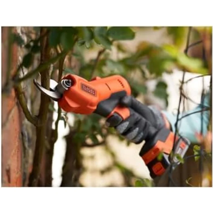 Black + Decker Akku-Astschere BCPP18D1-QW, kabellose Gartenschere mit bis zu 25 mm Schneidkapazität – Bild 5