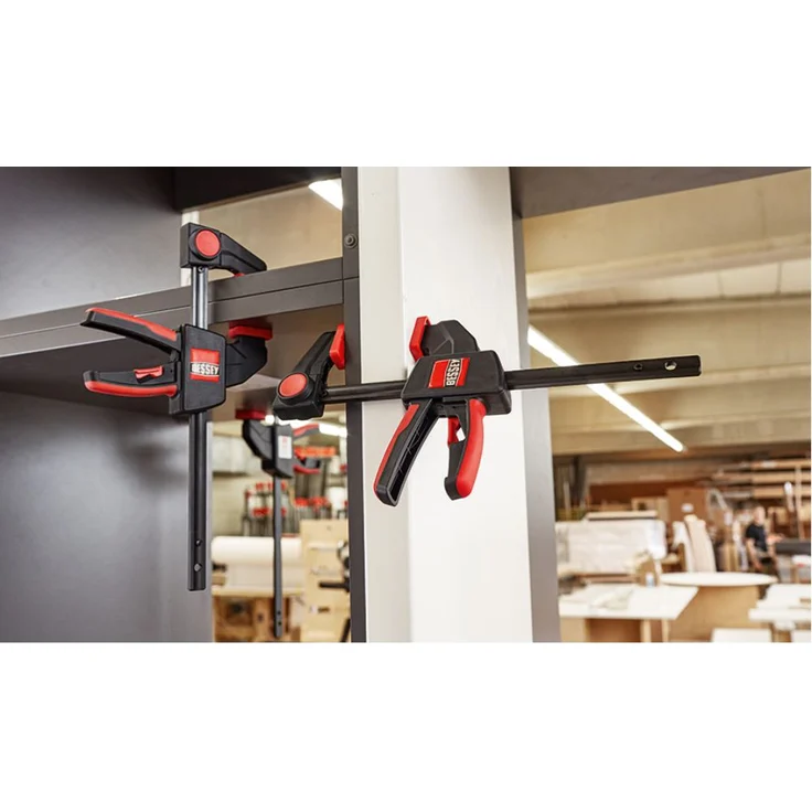 Bessey Einhandzwingen-Set EZM 4-teilig mit 2 x EZM15-6 und 2 x EZL30-8 – Bild 3