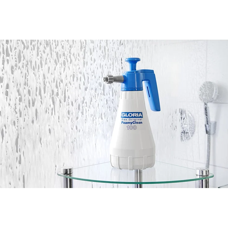 GLORIA Drucksprüher FoamyClean 100, Schaumsprüher Schaumsprüh--Drucksprühgerät, Ausbringen von Reinigungsschaum, 1L – Bild 3
