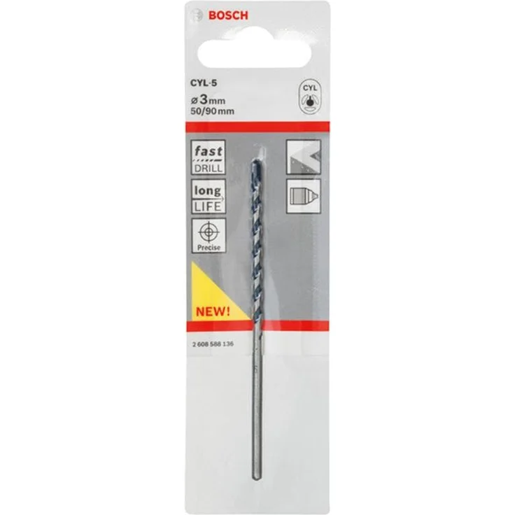 Bosch Professional Betonbohrer CYL-5 (Ø 3 mm) – Bild 1