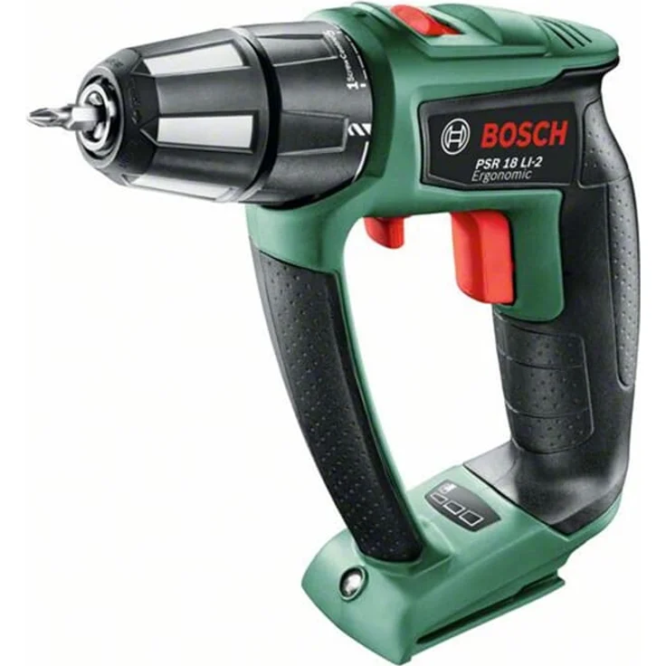 Bosch Akkuschrauber PSR 18 LI-2 Ergonomic (ohne Akku, 18 Volt System, bürstenloser Motor) – Bild 2