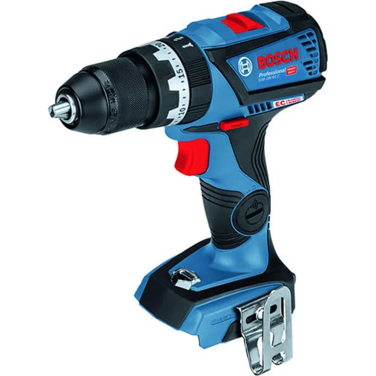 Bosch Professional 18V System Akku Schlagbohrschrauber GSB 18V-60 C (max. Drehmoment: 60 Nm,Bohr-Ø max.: Holz-Stahl-Mauerwerk 38-13-13 mm,Connect Ready, ohne Akkus und Ladegerät,in L-Boxx) – Bild 4