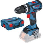 Bosch Professional 18V System Akku Schlagbohrschrauber GSB 18V-60 C (max. Drehmoment: 60 Nm,Bohr-Ø max.: Holz-Stahl-Mauerwerk 38-13-13 mm,Connect Ready, ohne Akkus und Ladegerät,in L-Boxx)