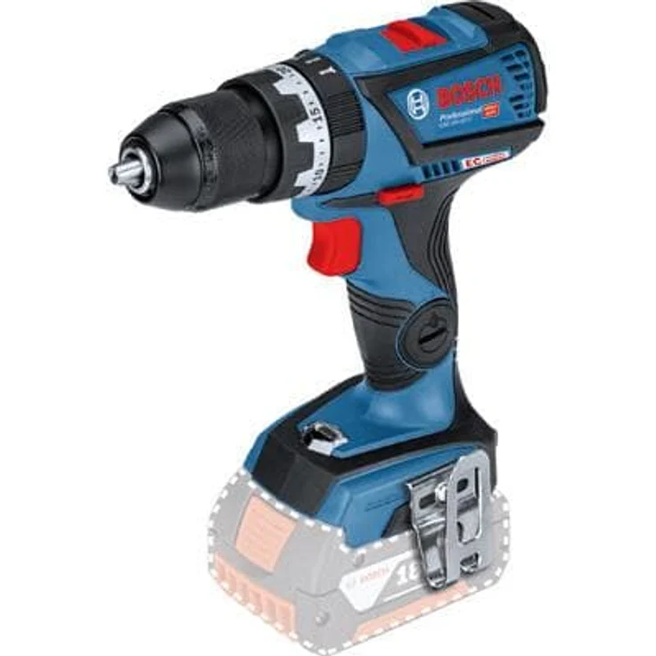 Bosch Professional 18V System Akku Schlagbohrschrauber GSB 18V-60 C (max. Drehmoment: 60 Nm,Bohr-Ø max.: Holz-Stahl-Mauerwerk 38-13-13 mm,Connect Ready, ohne Akkus und Ladegerät,in L-Boxx) – Bild 2