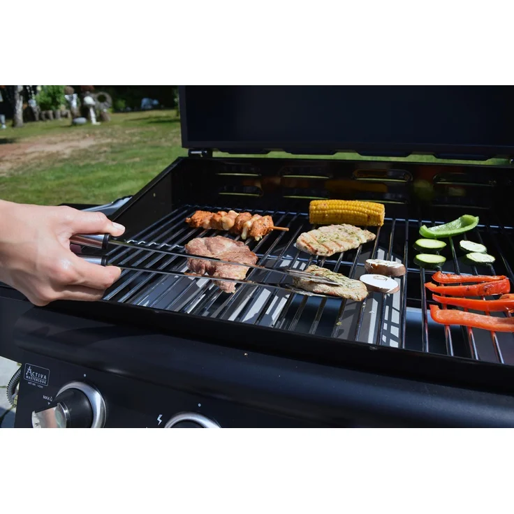 Activa Gasgrill 12241 Dakota - 4-Brenner - 12,8 kW Seitenbrenner – Bild 4