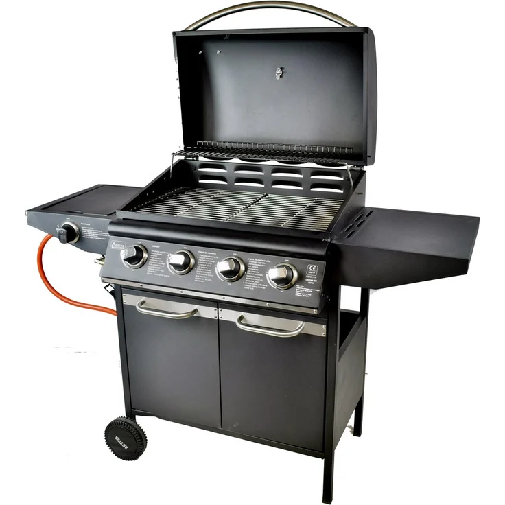 Activa Gasgrill 12241 Dakota - 4-Brenner - 12,8 kW Seitenbrenner – Bild 3
