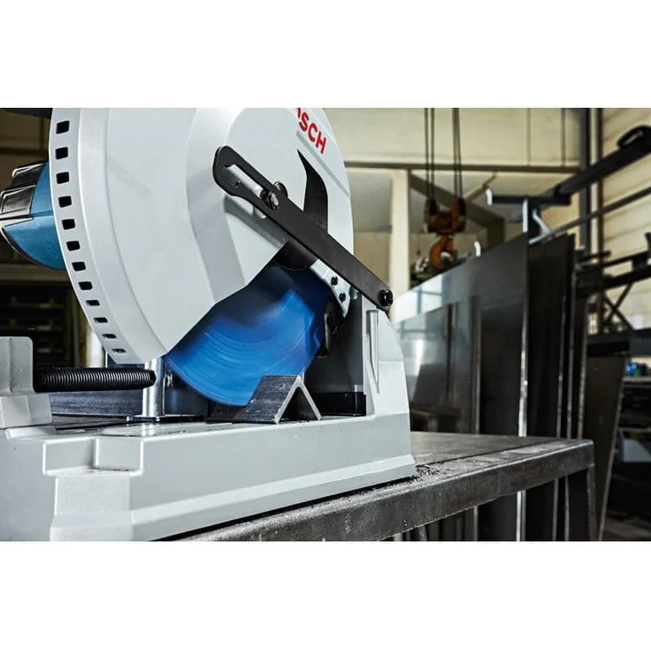 Bosch Professional Metalltrennsäge GCD 12 JL (1.500 min-1 Leerlaufdrehzahl, 20,0 kg Gewicht, inkl. Kreissägeblatt für Stahl, im Karton) – Bild 6
