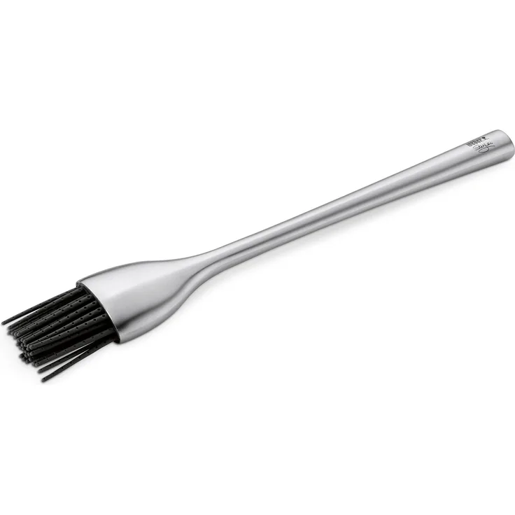Weber Grillpinsel, Edelstahl, mit Silikonborsten
