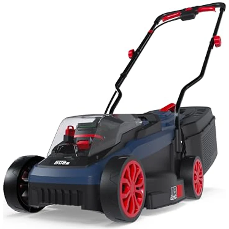 GUEDEAKTIVBANK Akku Rasenmäher RM 18-401-30.32, bürstenloser Motor, 32 cm Schnittbreite, 4 AH Akku, 30 L Fangsack, inkl. Akku und Ladegerät – Bild 13