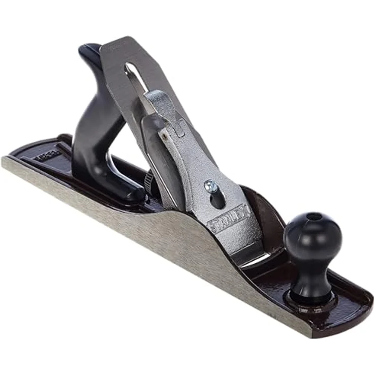 Stanley Handyman Putzhobel (355 mm Eisenlänge, glatte Sohle, geschliffene Seiten, Maulbreite veränderbar) 1-12-205 – Bild 2